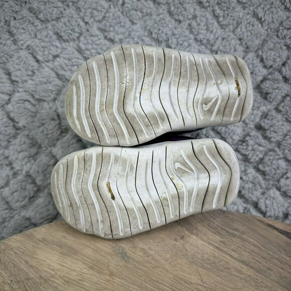 Nike Toddler Flex Contact 2 Size 5C Black & Teal Sneakers‎ With Strap Size 5C - Picture 7 of 7